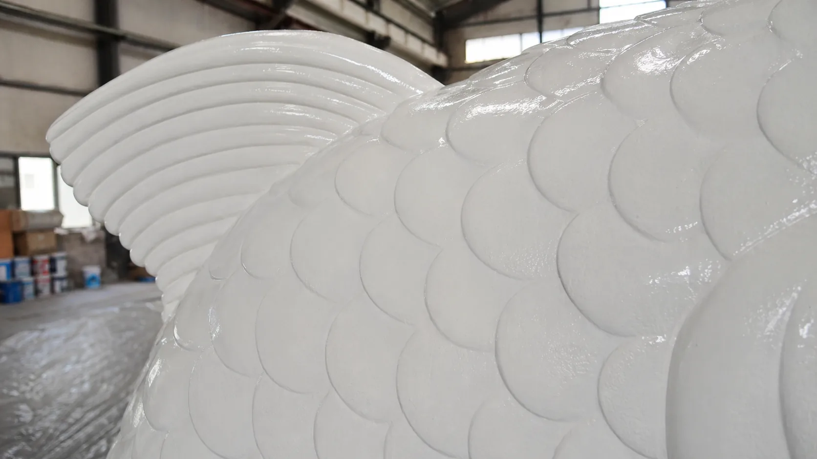 纹理冷喷涂聚脲涂料细节