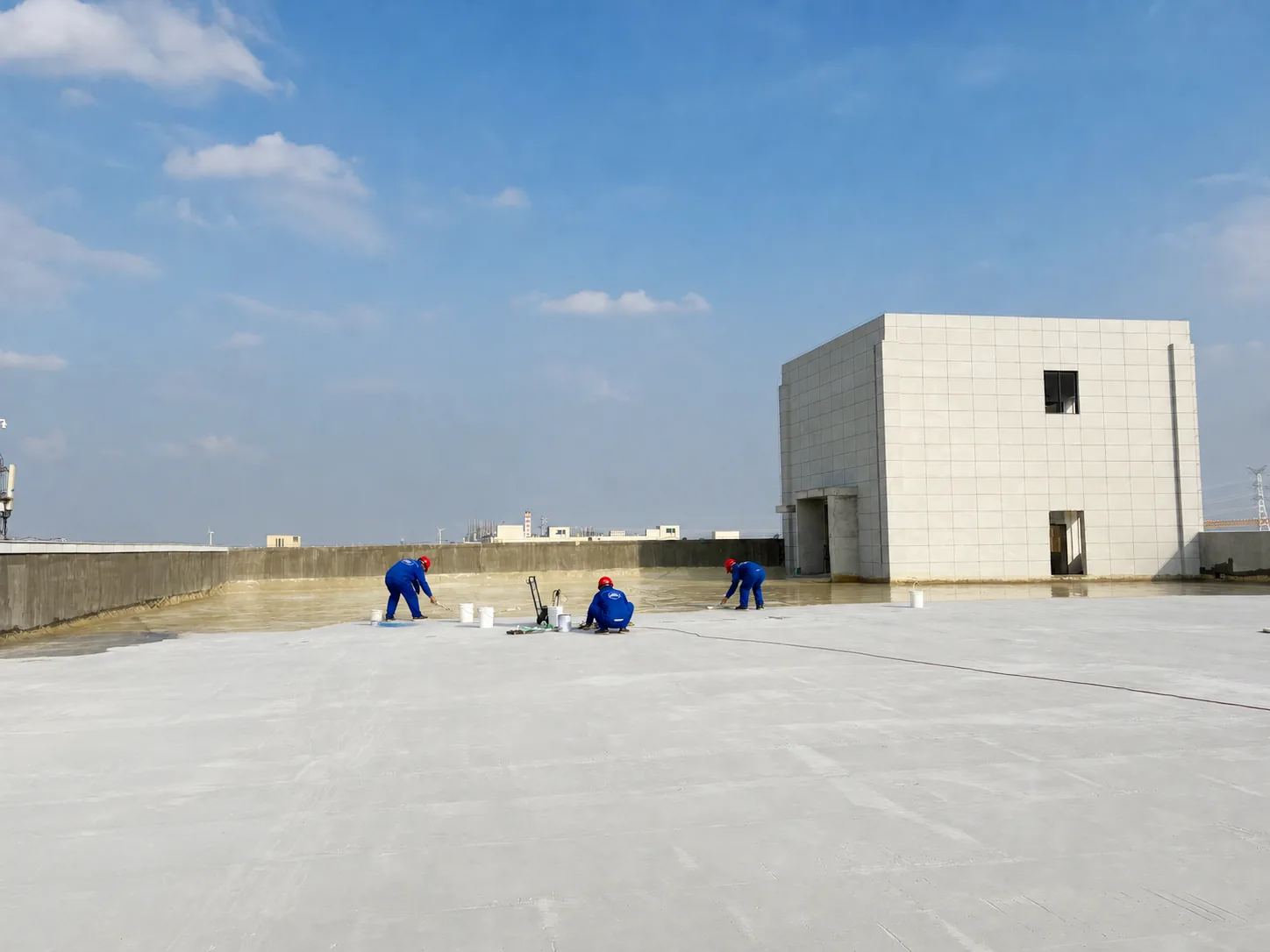 BW8010 底漆在混凝土屋顶板基材上的应用