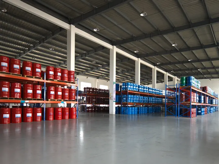 BW 聚脲成品仓库，用于组织涂料产品的存储和供应